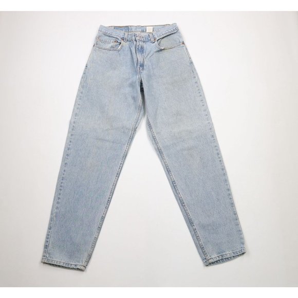 Vintage 90s Levis 560 Mens 32x32 Distressed Loose Fit Tapered Leg Jeans Blue USA
